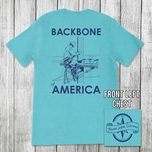 Load image into Gallery viewer, 'Round Here Clothing Backbone of America Lineman