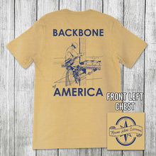 Load image into Gallery viewer, 'Round Here Clothing Backbone of America Lineman