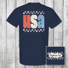 Load image into Gallery viewer, Daydream Tees Checkered USA