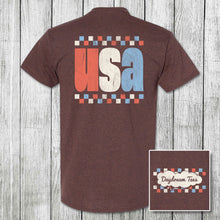 Load image into Gallery viewer, Daydream Tees Checkered USA
