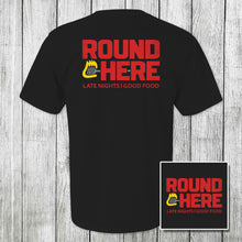 Load image into Gallery viewer, 'Round Here Clothing Late Nights Good Food