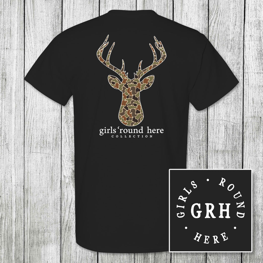 Girls 'Round Here Duck Camo Buck