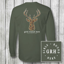 Load image into Gallery viewer, Girls &#39;Round Here Duck Camo Buck
