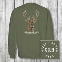 Load image into Gallery viewer, Girls &#39;Round Here Duck Camo Buck
