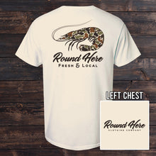 Load image into Gallery viewer, &#39;Round Here Clothing Duck Camo Shrimp
