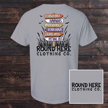 Load image into Gallery viewer, Round Here Clothing Fall Directions
