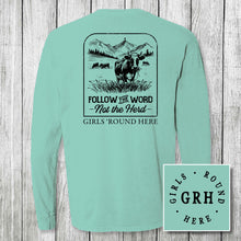 Load image into Gallery viewer, Girls &#39;Round Here Country Follow the Word Not the Herd
