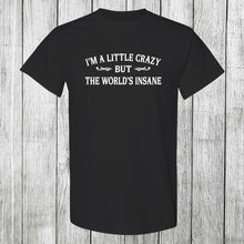 Load image into Gallery viewer, Daydream Tees I&#39;m A Little Crazy
