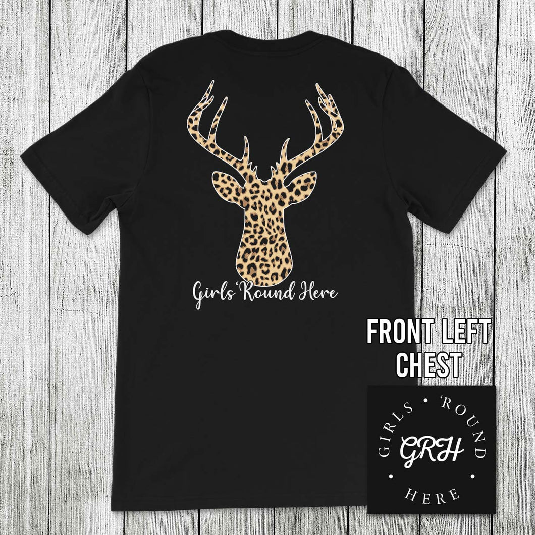 Girls 'Round Here Clothing Leopard Buck